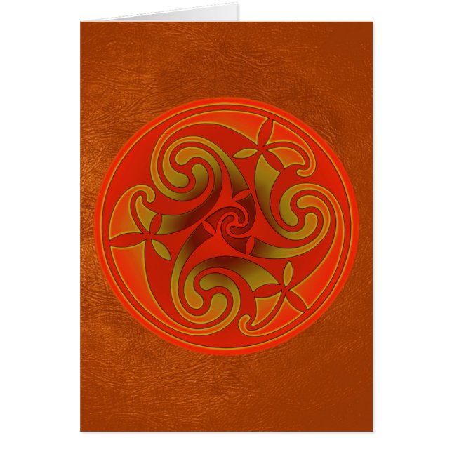 Celtic Art Spiral Design (Vorne)