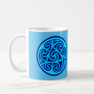 Celtic Art Spiraldesign Coffee Tasse