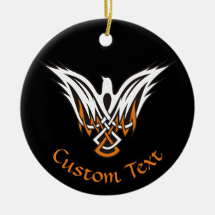 Celtic Bird Keramik Keramik Ornament