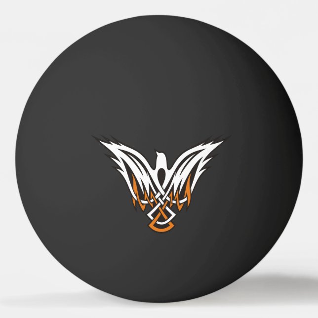 Celtic Bird Ping-Pong Ball (Vorderseite)