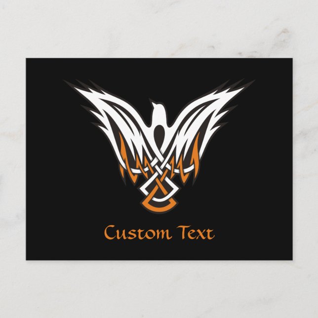 Celtic Bird Postcard Postkarte (Vorderseite)