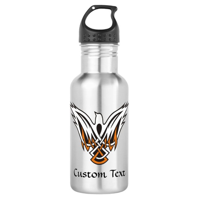 Celtic Bird Water Flasche Edelstahlflasche (Vorderseite)