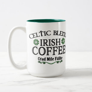 Celtic Blend Irish Coffee Zweifarbige Tasse