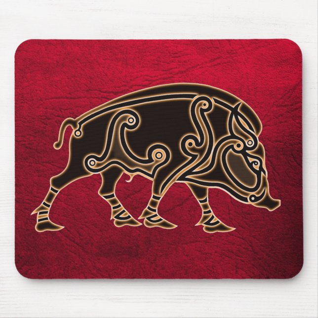 Celtic Boar Mousepad (Vorne)