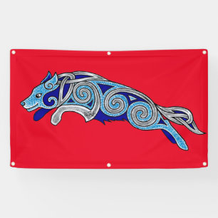Celtic Border Collie wettbewerbsfähiges Agility Hu Banner