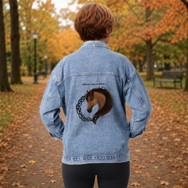Celtic Brown Horellow Jeansjacke (Von Creator hochgeladen)