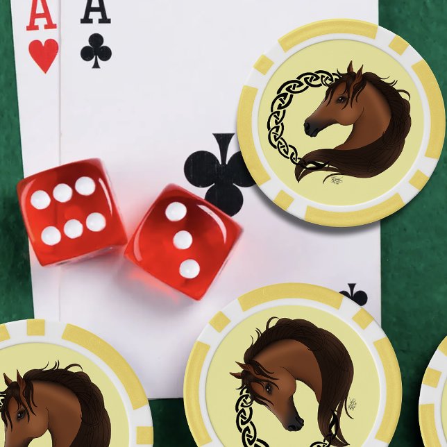 Celtic Brown Horellow Pokerchips (Von Creator hochgeladen)