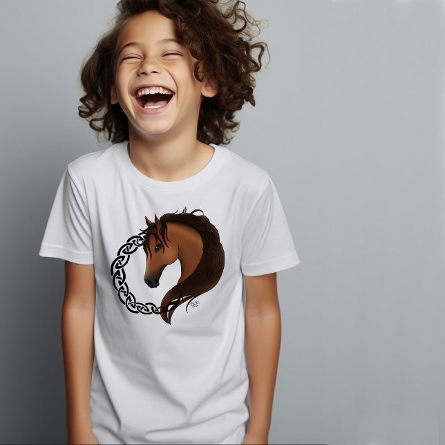 Celtic Brown Horellow T-Shirt (Von Creator hochgeladen)