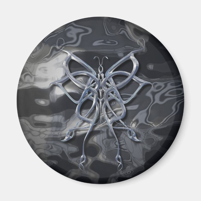 Celtic Butterfly Magnet (Vorne)