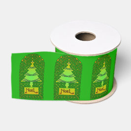 Celtic Christmas Tree Ribbon Ripsband