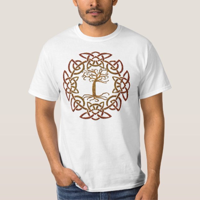 Celtic Circle Tree-Lover's Men's T-Shirt (Vorderseite)