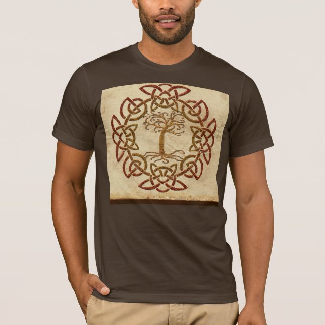Celtic Circle Tree-Lover's Men's T-Shirt (Vorderseite)