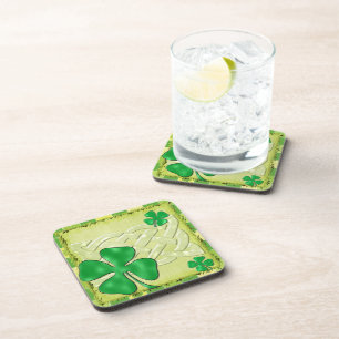 Celtic Clover Irish 3D Untersetzer