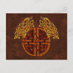 Celtic Collage Postkarte