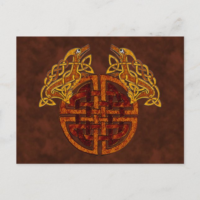 Celtic Collage Postkarte (Vorderseite)