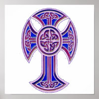 Celtic Cross 2 Lila