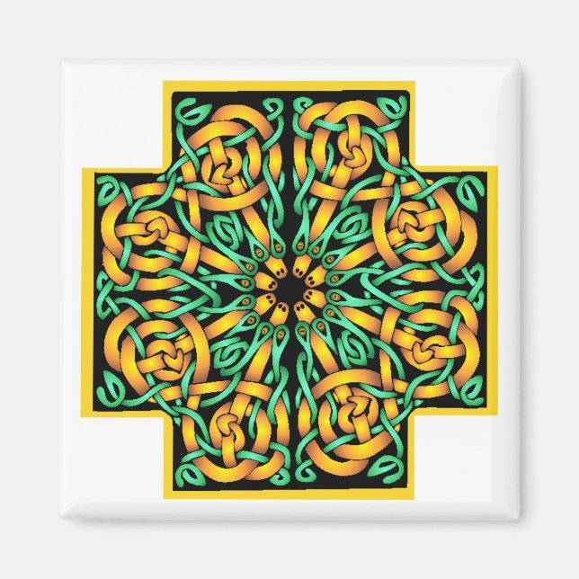 Celtic Cross 2 Magnet (Vorne)