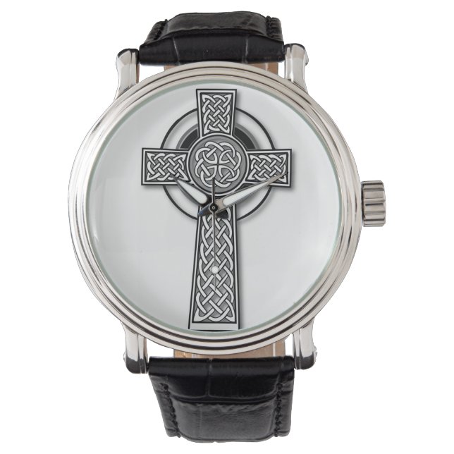 Celtic Cross Armbanduhr (Vorderseite)