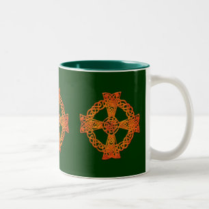 CELTIC CROSS Collection Irish Art Tasse
