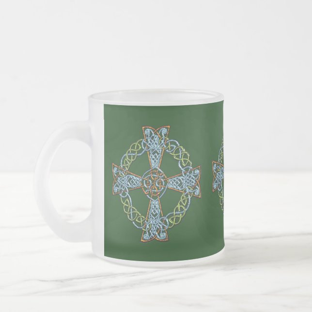 CELTIC CROSS Collection Irish Art Tasse (Links)