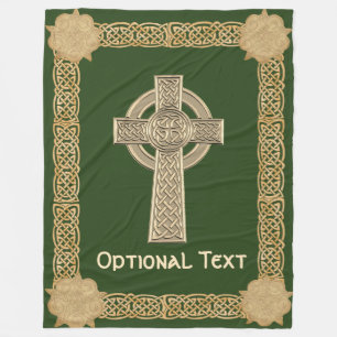 Celtic Cross Custom Fleecedecke