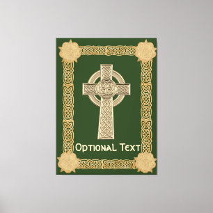 Celtic Cross Custom Leinwanddruck