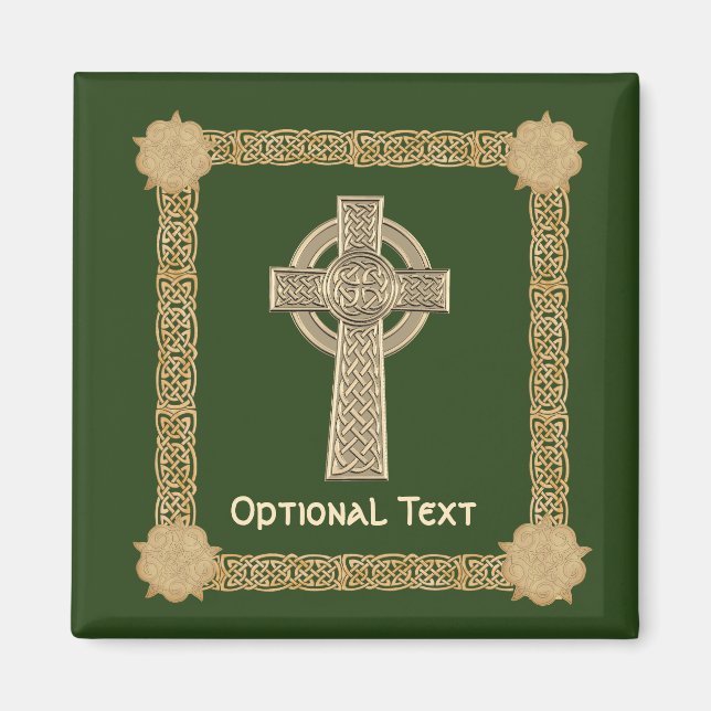 Celtic Cross Custom Magnet (Vorne)