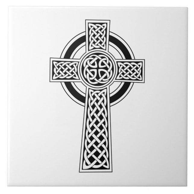 Celtic Cross Fliese (Vorderseite)