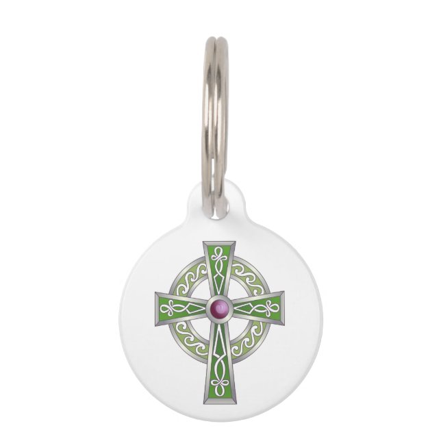 Celtic Cross Haustiermarke (Vorderseite)