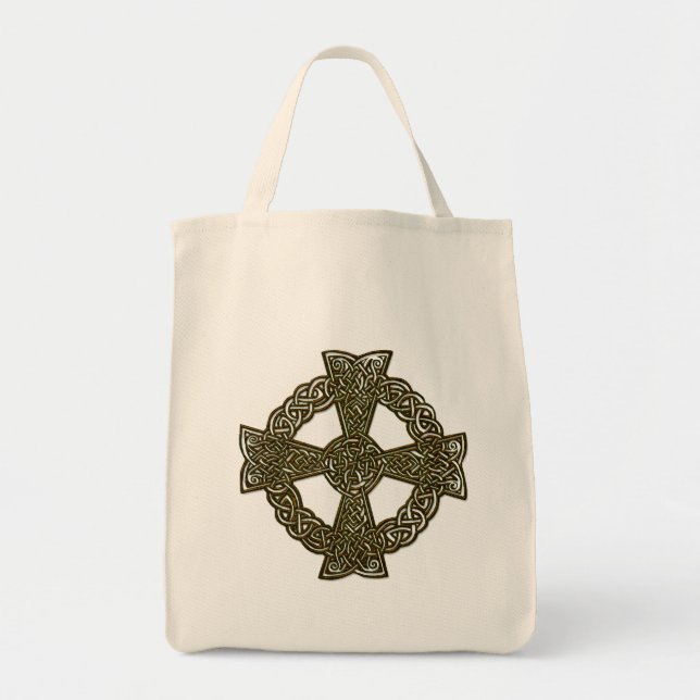 Celtic Cross Irish Art History Collection Tragetasche (Vorne)