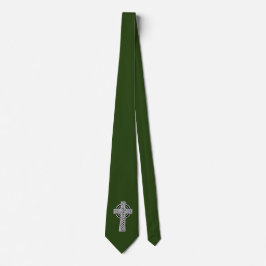 Celtic Cross Irish St Patricks Day Krawatte