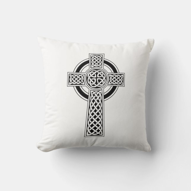 Celtic Cross Kissen (Vorderseite)