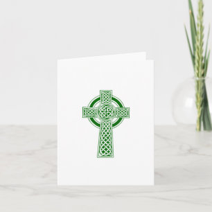 Celtic cross note card anpassbar karte