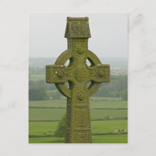 Celtic Cross Postcard Postkarte (Vorderseite)