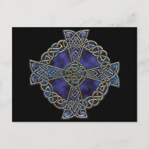 Celtic Cross Postcard Postkarte