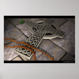 Celtic Cross Poster