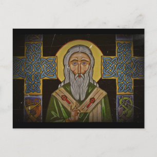 Celtic Cross Saint Patrick Postkarte