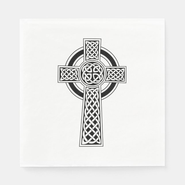 Celtic Cross Serviette (Vorderseite)