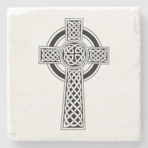 Celtic Cross Steinuntersetzer