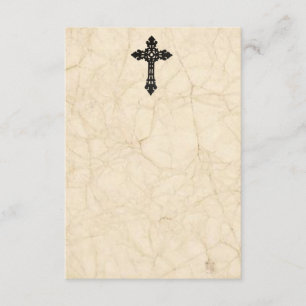 Celtic Cross Vintag Parchment Sympathic Cards Karte