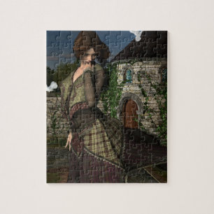 Celtic Dancer Girl Puzzle