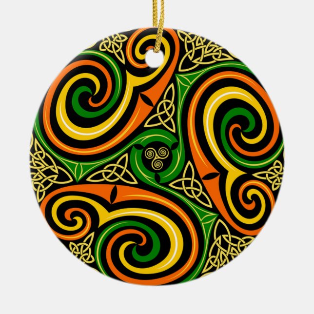 Celtic Design Weihnachtsschmuck (Vorne)
