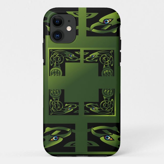 Celtic Dragon Case-Mate iPhone Hülle (Rückseite)