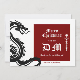 Celtic Dragon DND RPG DM Gamer Weihnachten