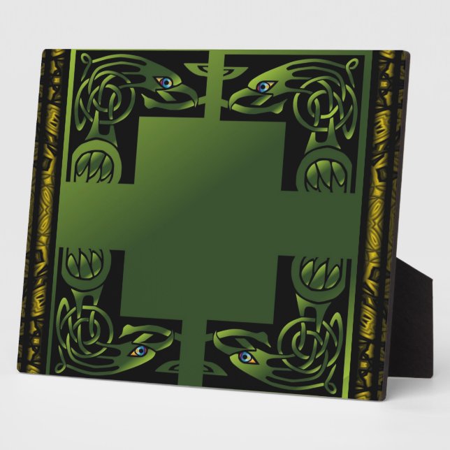 Celtic Dragon Fotoplatte (Seite)