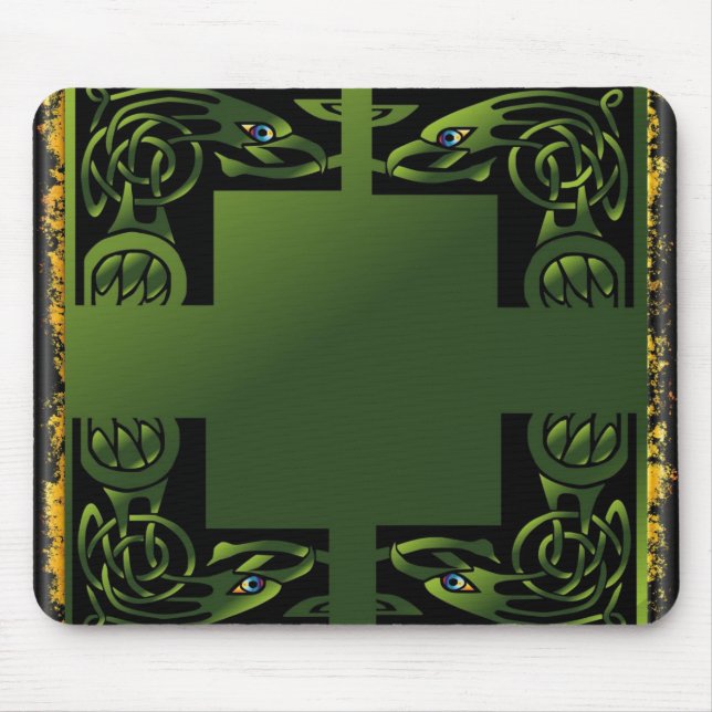 Celtic Dragon Mousepad (Vorne)