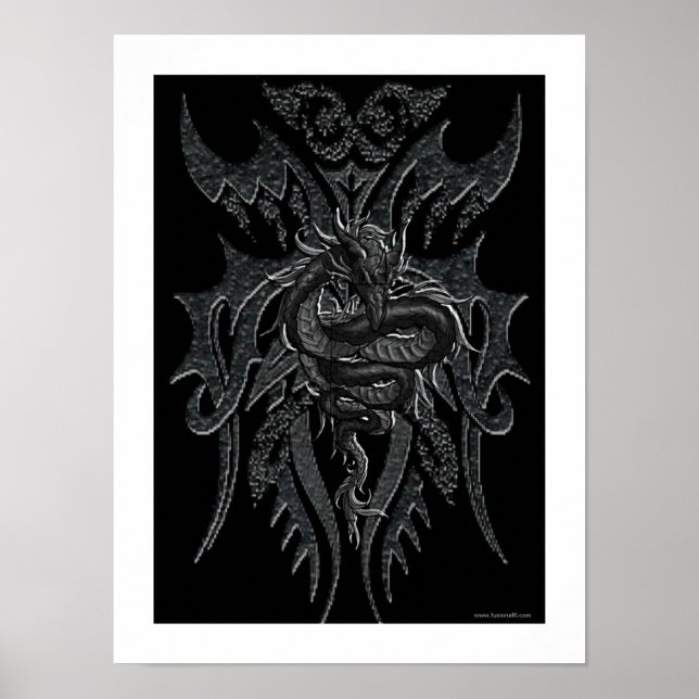 Celtic Dragon Poster (Vorne)