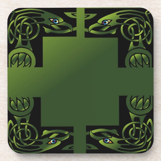 Celtic Dragon Untersetzer (Vorderseite)