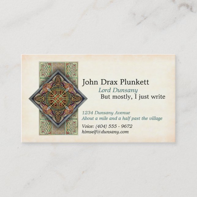 Celtic-Eagles-Visitenkarten Visitenkarte (Vorderseite)