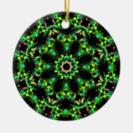 Celtic Emerald Wreath Ornament - 2 Seiten Design